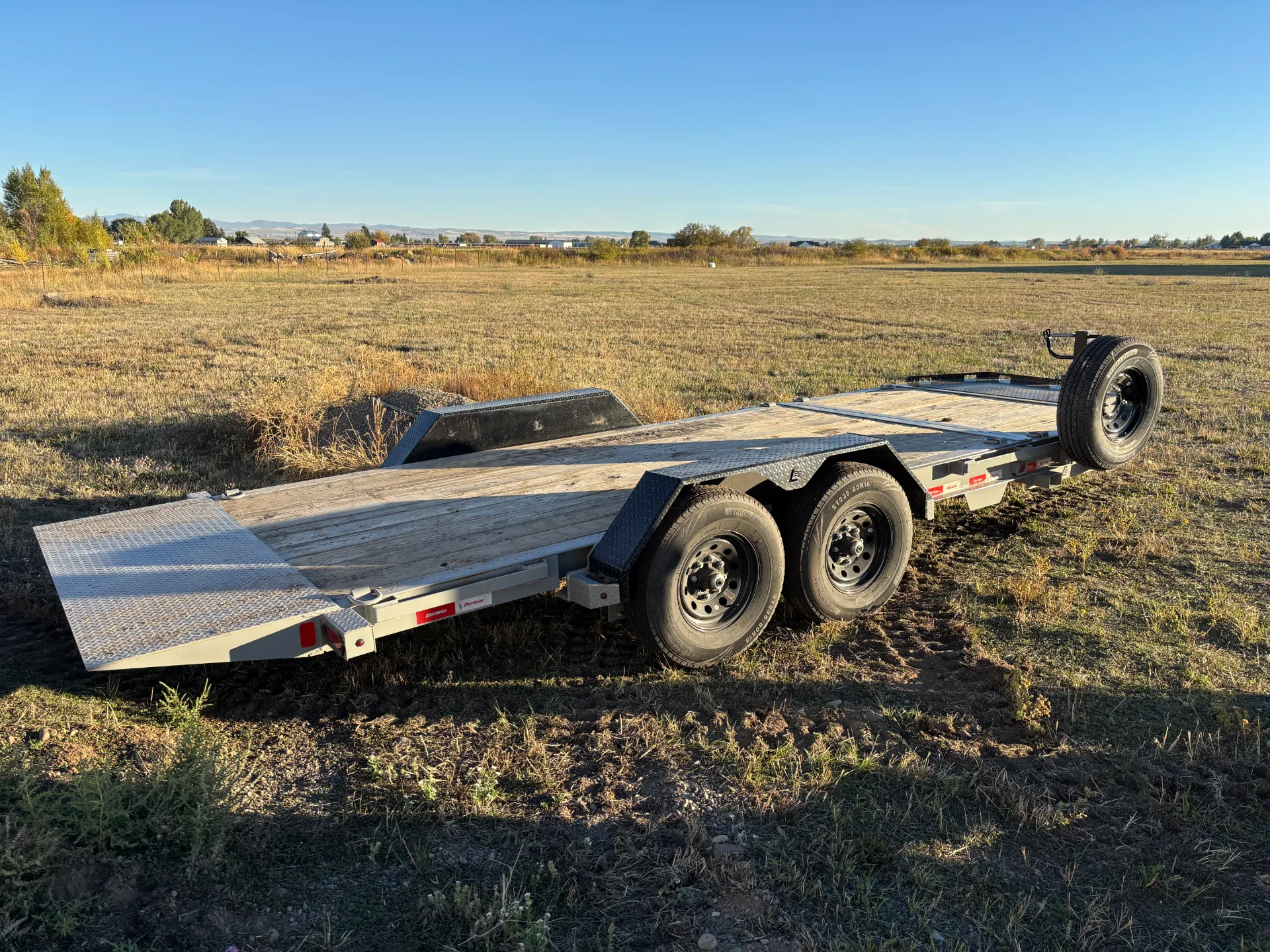 Tilt Deck Trailer - 7ft x 20ft - Max Cap 11,400lb — image 1