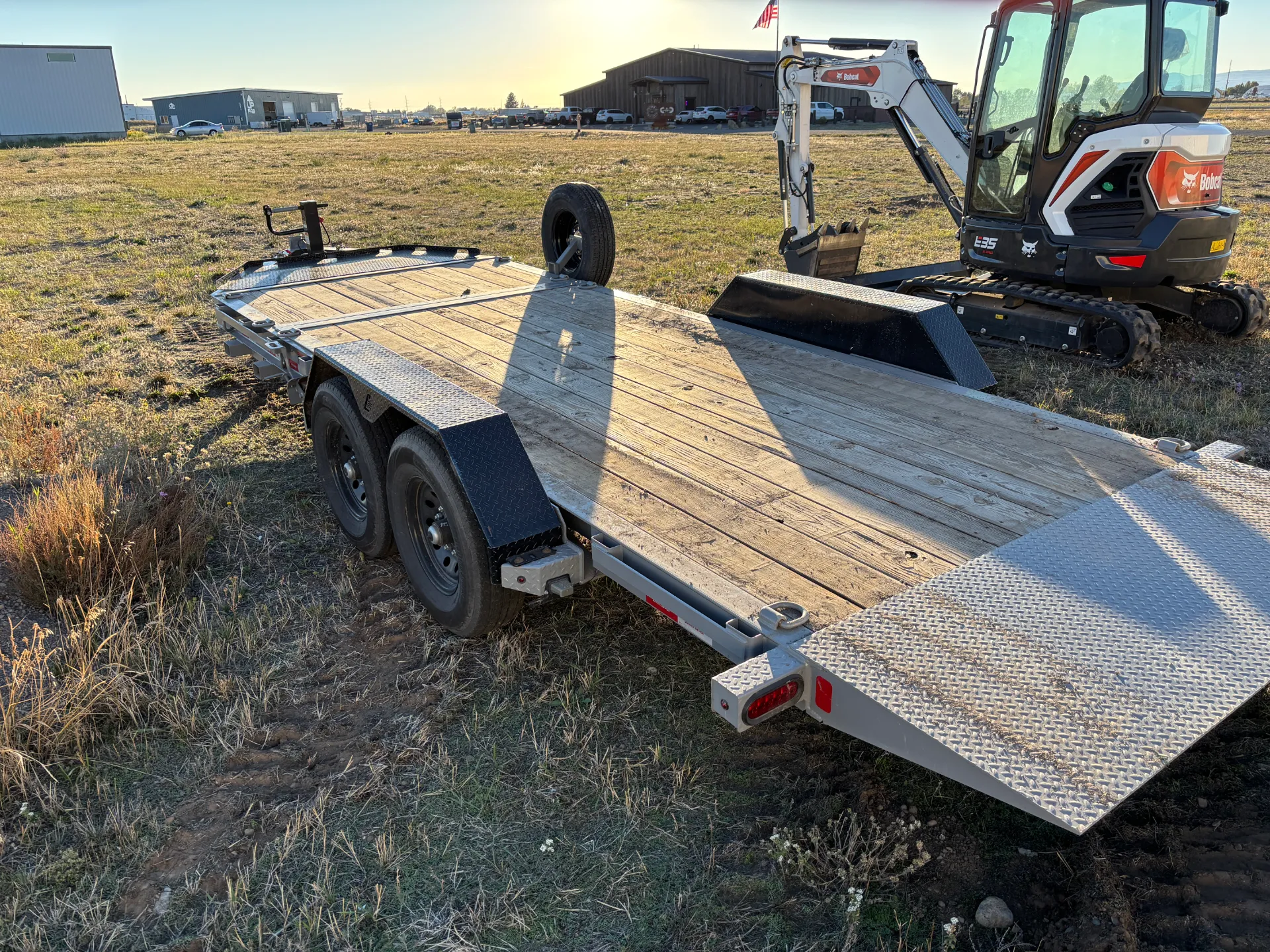 Tilt Deck Trailer - 7ft x 20ft - Max Cap 11,400lb — image 2