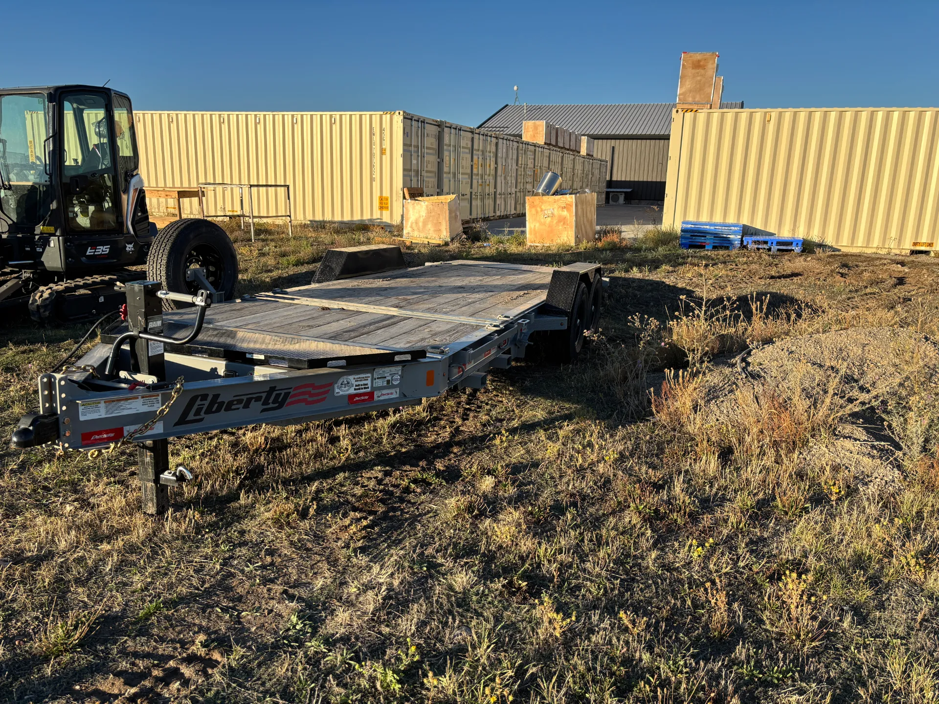 Tilt Deck Trailer - 7ft x 20ft - Max Cap 11,400lb — image 3