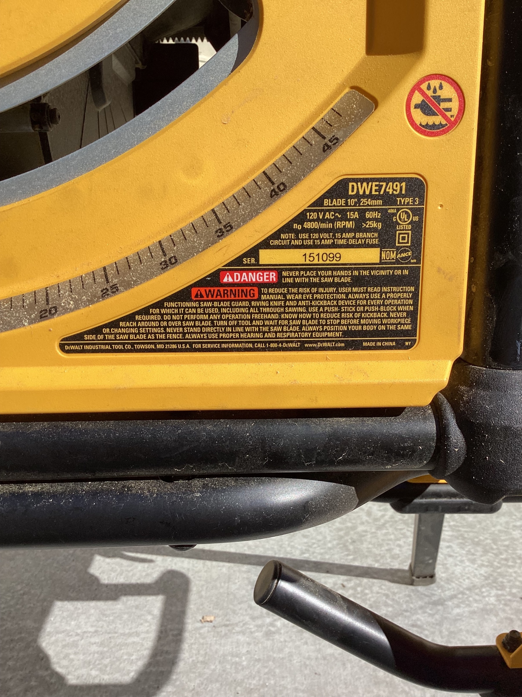 Job site Table Saw — image 2
